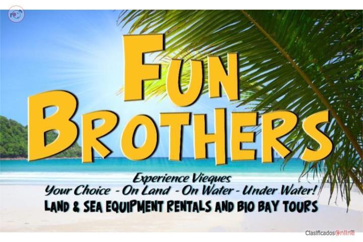 Negocio y propiedad en Vieques - Fun Brothers